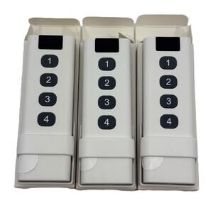 Tuya Zigbee 3.0 Smart Scene Device 4 Button Set of 3